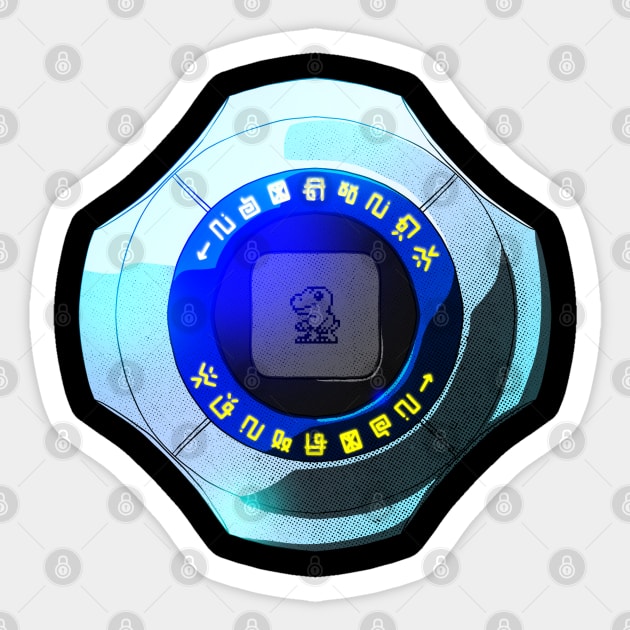 Digivice Digimon Adventure 2020 Sticker by art_jnts